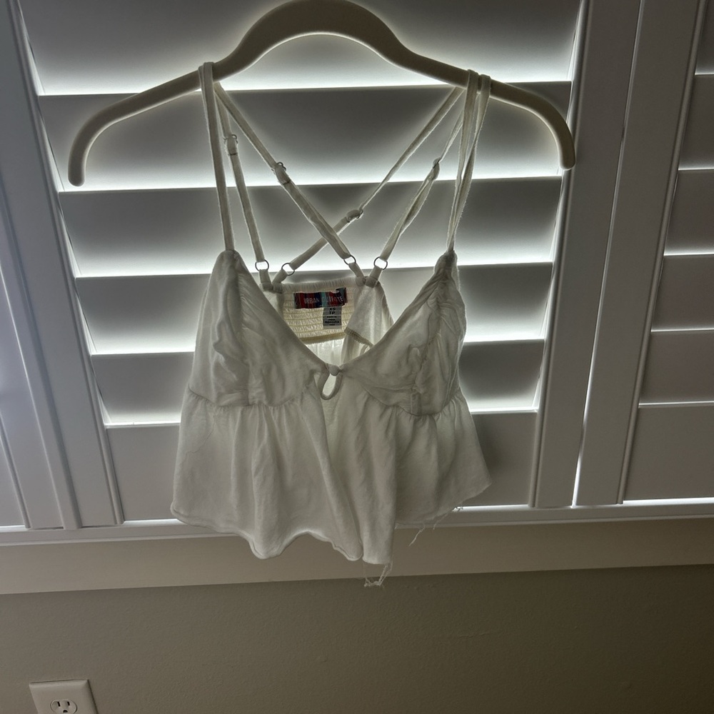 Urban Outfitters White Tank XS